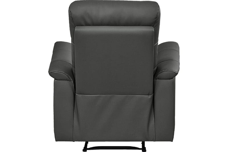 Recliner-nojatuoli Loft24 Nojatuoli Southbrook harmaa, PU/puu/metalli, sähkötoiminen recliner Grå - Huonekalut - Tuoli & nojatuoli - Nojatuoli & lepotuoli - Mekanismituoli