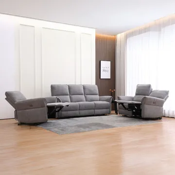 Recliner-nojatuoli Ravdal sähköisellä mekanismilla - harmaa - Huonekalut - Tuoli & nojatuoli - Nojatuoli & lepotuoli - Mekanismituoli
