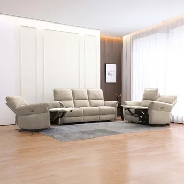 Recliner-nojatuoli Ravdal sähköisellä mekanismilla - vaaleanruskea - Huonekalut - Tuoli & nojatuoli - Nojatuoli & lepotuoli - Mekanismituoli