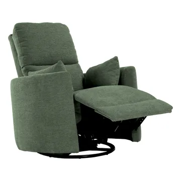 Recliner-nojatuoli Ravel manuaalisella kääntyvällä ja pyörivällä mekanismilla - vihreä - Huonekalut - Tuoli & nojatuoli - Nojatuoli & lepotuoli - Mekanismituoli