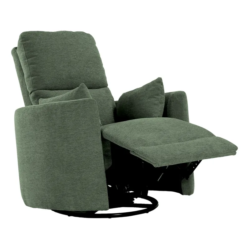 Recliner-nojatuoli Ravel manuaalisella kääntyvällä ja pyörivällä mekanismilla - vihreä - Huonekalut - Tuoli & nojatuoli - Nojatuoli & lepotuoli - Mekanismituoli