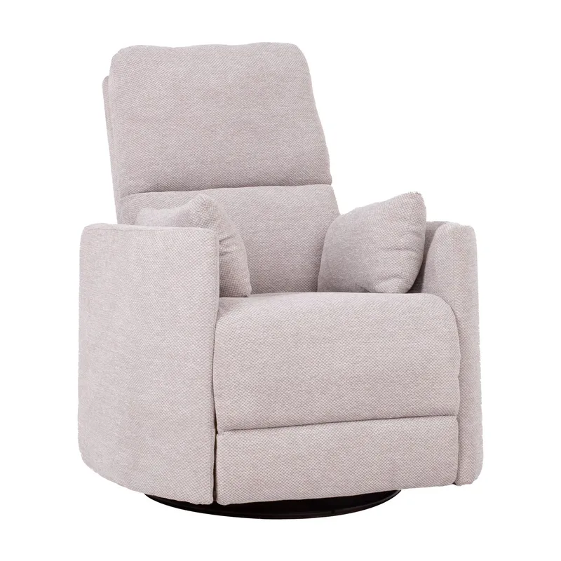 Recliner-nojatuoli Ravel manuaalisella kääntyvällä ja pyörivällä mekanismilla, harmaa