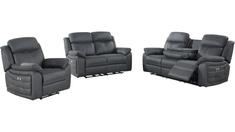 Recliner-nojatuoli Rindal kangas sähköinen - harmaa - Huonekalut - Tuoli & nojatuoli - Nojatuoli & lepotuoli - Mekanismituoli