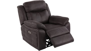Recliner-nojatuoli Rindal kangas sähköinen - ruskeanharmaa - Huonekalut - Tuoli & nojatuoli - Nojatuoli & lepotuoli - Mekanismituoli
