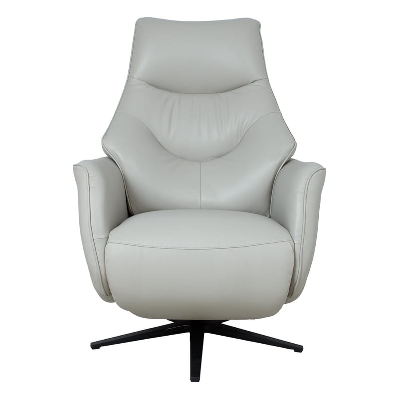 Recliner-nojatuoli Rosdal sähköisellä mekanismilla - beige nahka - Huonekalut - Tuoli & nojatuoli - Nojatuoli & lepotuoli - Mekanismituoli