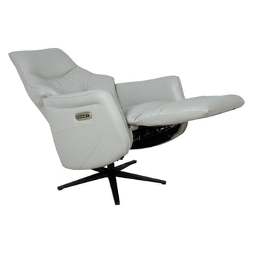 Recliner-nojatuoli Rosdal sähköisellä mekanismilla - beige nahka - Huonekalut - Tuoli & nojatuoli - Nojatuoli & lepotuoli - Mekanismituoli
