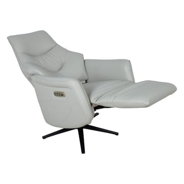 Recliner-nojatuoli Rosdal sähköisellä mekanismilla - beige nahka - Huonekalut - Tuoli & nojatuoli - Nojatuoli & lepotuoli - Mekanismituoli