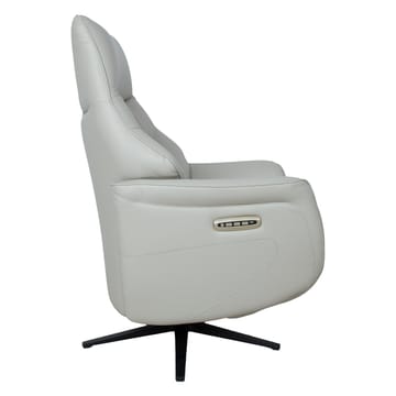 Recliner-nojatuoli Rosdal sähköisellä mekanismilla - beige nahka - Huonekalut - Tuoli & nojatuoli - Nojatuoli & lepotuoli - Mekanismituoli
