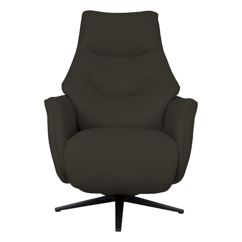 Recliner-nojatuoli Rosdal sähköisellä mekanismilla - ruskea nahka - Huonekalut - Tuoli & nojatuoli - Nojatuoli & lepotuoli - Mekanismituoli