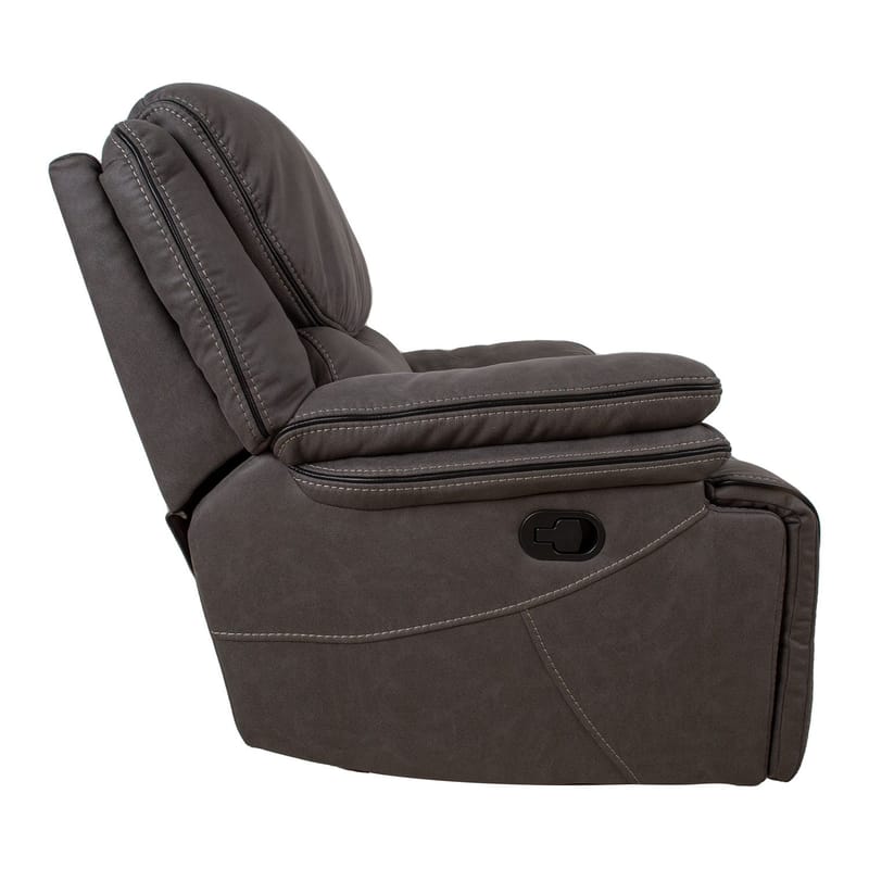 Recliner-nojatuoli Sälmar manuaalisella mekanismilla - harmaa - Huonekalut - Tuoli & nojatuoli - Nojatuoli & lepotuoli - Mekanismituoli