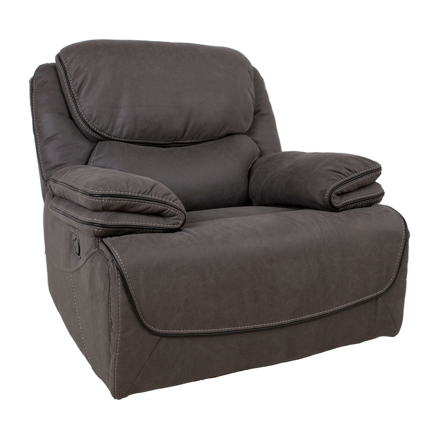 Recliner-nojatuoli Sälmar manuaalisella mekanismilla - harmaa