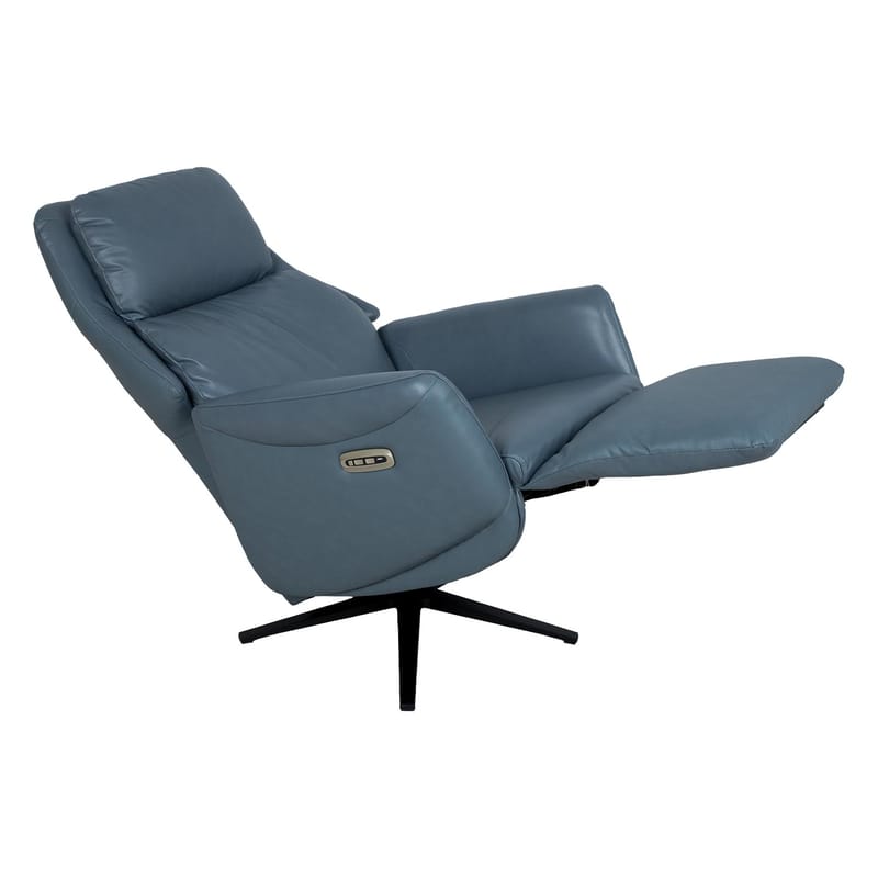 Recliner-nojatuoli Wikros sähköisellä mekanismilla - sininen - Huonekalut - Tuoli & nojatuoli - Nojatuoli & lepotuoli - Mekanismituoli