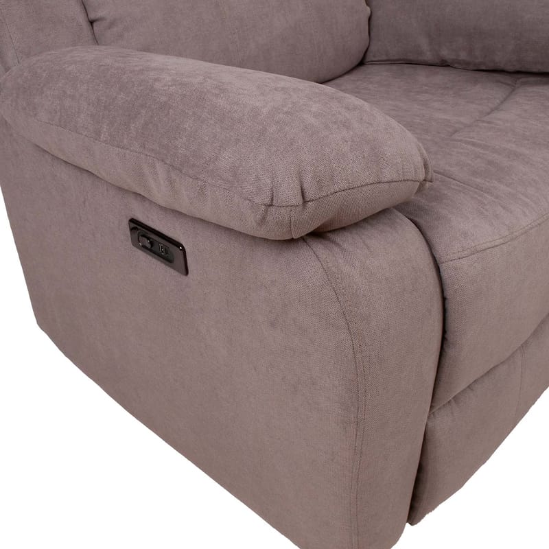 Recliner-nojatuoli Ylmark sähköisellä mekanismilla - taupe - Huonekalut - Tuoli & nojatuoli - Nojatuoli & lepotuoli - Mekanismituoli