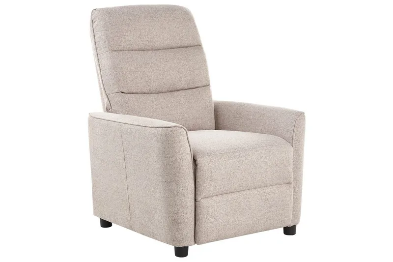 Reclinerfåtölj Beige, Svart