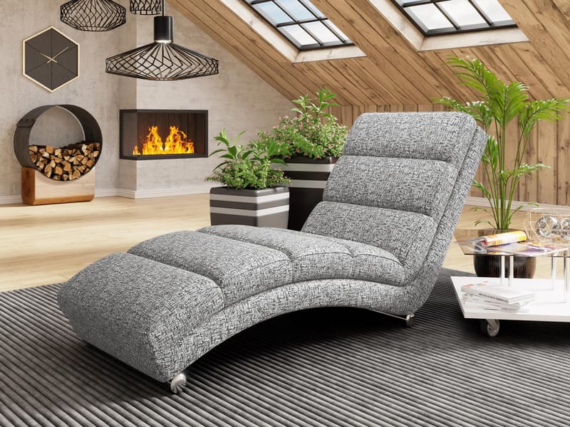 Regalado-lepotuoli - harmaa - Huonekalut - Tuoli & nojatuoli - Nojatuoli & lepotuoli - Makuutuoli & divaanituoli