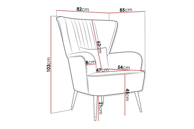 Rushmore Fåtölj beige - Huonekalut - Tuoli & nojatuoli - Nojatuoli & lepotuoli