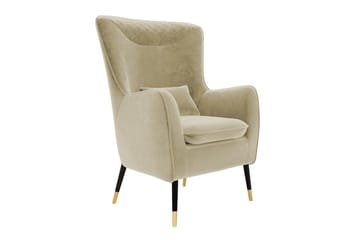 Rushmore Fåtölj Beige/Black - Huonekalut - Tuoli & nojatuoli - Nojatuoli & lepotuoli