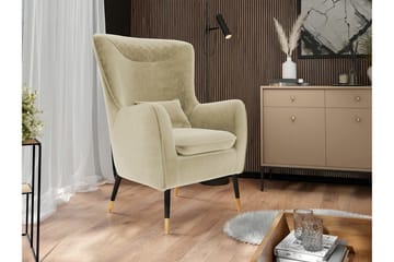 Rushmore Fåtölj Beige/Black - Huonekalut - Tuoli & nojatuoli - Nojatuoli & lepotuoli