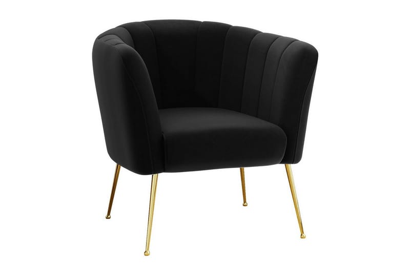 Rushmore Fåtölj Black/Gold, undefined
