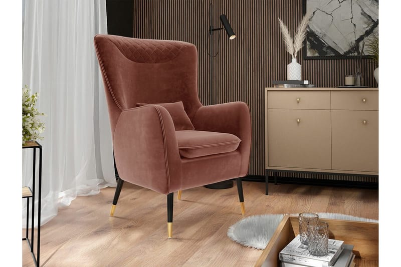 Rushmore Fåtölj Brown/Black - Huonekalut - Tuoli & nojatuoli - Nojatuoli & lepotuoli