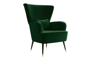 Rushmore Fåtölj Dark green - Huonekalut - Tuoli & nojatuoli - Nojatuoli & lepotuoli