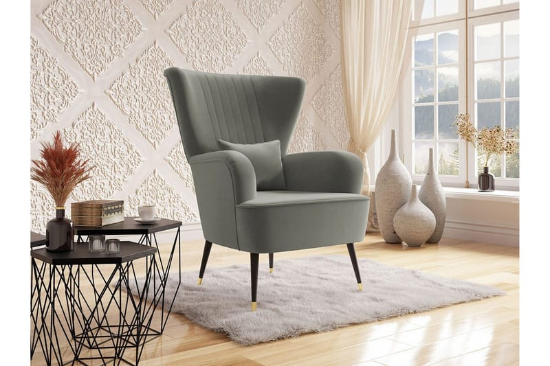 Rushmore Fåtölj Dark grey - Huonekalut - Tuoli & nojatuoli - Nojatuoli & lepotuoli