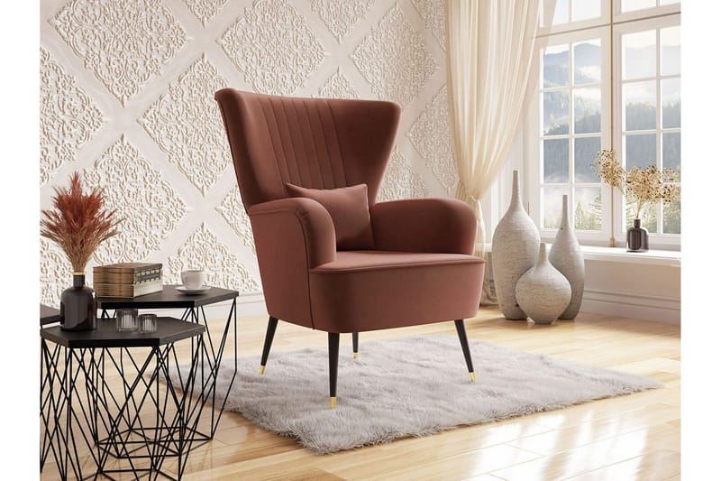 Rushmore Fåtölj Light brown - Huonekalut - Tuoli & nojatuoli - Nojatuoli & lepotuoli