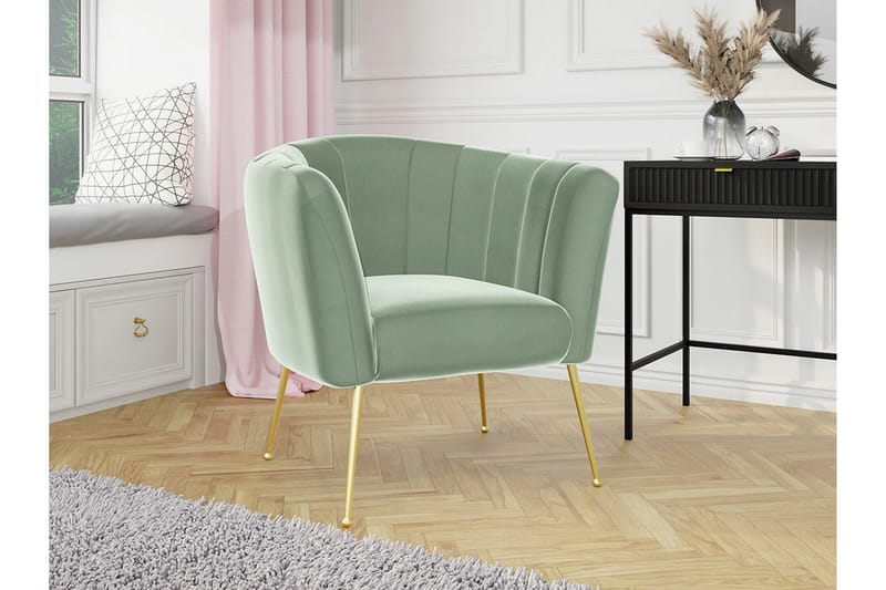 Rushmore Fåtölj Light green/Green/Mint - Huonekalut - Tuoli & nojatuoli - Nojatuoli & lepotuoli