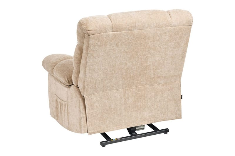 Sähköinen lepotuoli Ares Beige - Beige - Huonekalut - Tuoli & nojatuoli - Nojatuoli & lepotuoli - Mekanismituoli