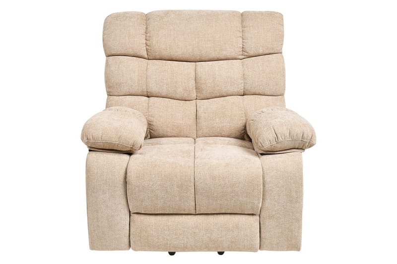 Sähköinen lepotuoli Ares Beige - Beige - Huonekalut - Tuoli & nojatuoli - Nojatuoli & lepotuoli - Makuutuoli & divaanituoli