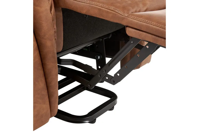 Sähköinen lepotuoli Glorie Ruskea - Ruskea - Huonekalut - Tuoli & nojatuoli - Nojatuoli & lepotuoli - Hierontatuolit