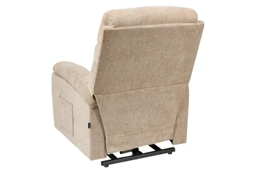 Sähköinen lepotuoli Rise Beige - Beige - Huonekalut - Tuoli & nojatuoli - Nojatuoli & lepotuoli - Mekanismituoli