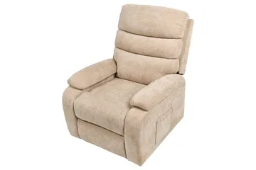 Sähköinen lepotuoli Rise Beige - Beige - Huonekalut - Tuoli & nojatuoli - Nojatuoli & lepotuoli - Mekanismituoli