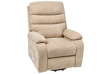 Sähköinen lepotuoli Rise Beige - Beige - Huonekalut - Tuoli & nojatuoli - Nojatuoli & lepotuoli - Mekanismituoli