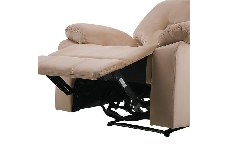 Sähkökäyttöinen recliner-nojatuoli Rovik Beige - Beige - Huonekalut - Tuoli & nojatuoli - Nojatuoli & lepotuoli - Mekanismituoli
