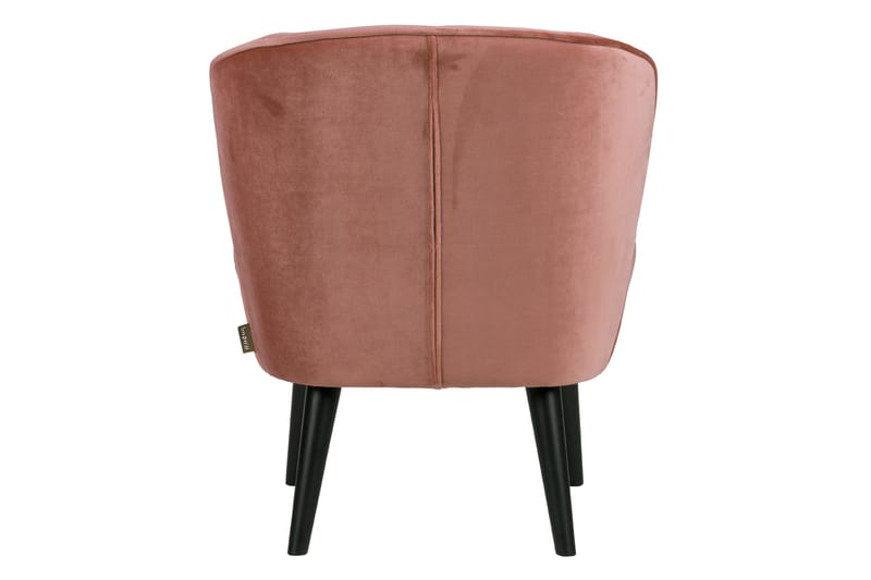 Samettinojatuoli Asra - Roosa - Huonekalut - Tuoli & nojatuoli - Nojatuoli & lepotuoli