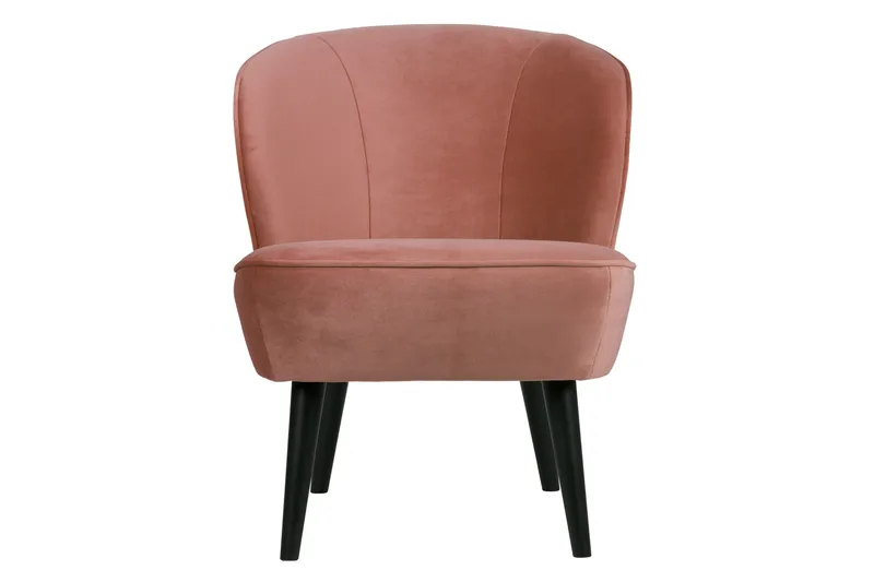 Samettinojatuoli Asra - Roosa - Huonekalut - Tuoli & nojatuoli - Nojatuoli & lepotuoli