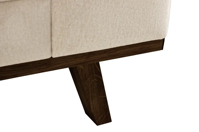 Copenhagen Nojatuoli Sametti - Beige - Huonekalut - Tuoli & nojatuoli - Nojatuoli & lepotuoli - Samettinojatuoli