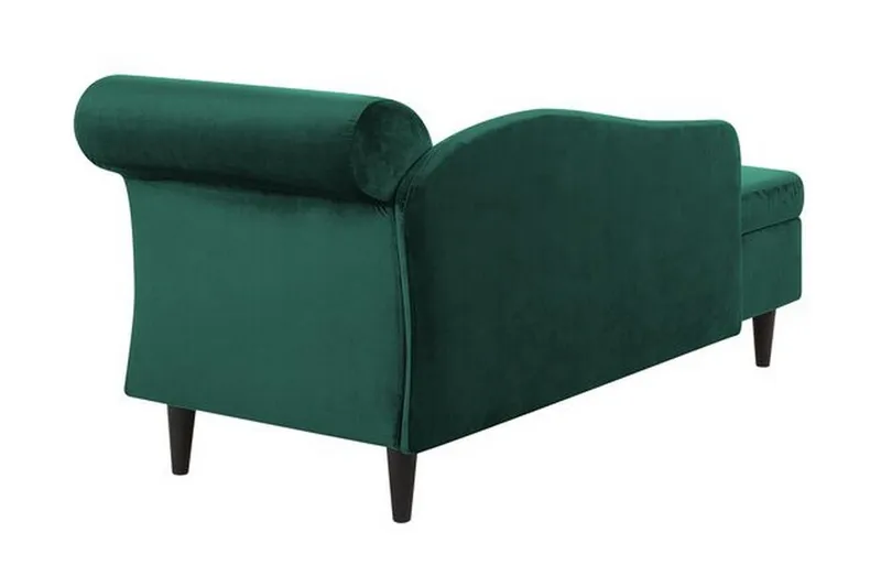 Leposohva Prokes Oikea Sametti - Vihreä - Huonekalut - Tuoli & nojatuoli - Nojatuoli & lepotuoli - Samettinojatuoli