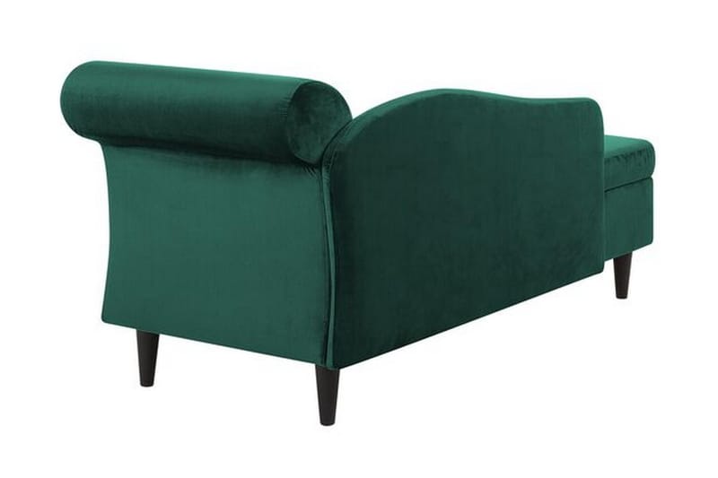 Leposohva Prokes Oikea Sametti - Vihreä - Huonekalut - Tuoli & nojatuoli - Nojatuoli & lepotuoli - Samettinojatuoli