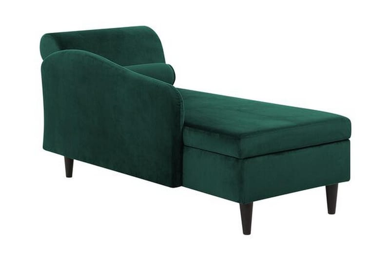 Leposohva Prokes Oikea Sametti - Vihreä - Huonekalut - Tuoli & nojatuoli - Nojatuoli & lepotuoli - Samettinojatuoli