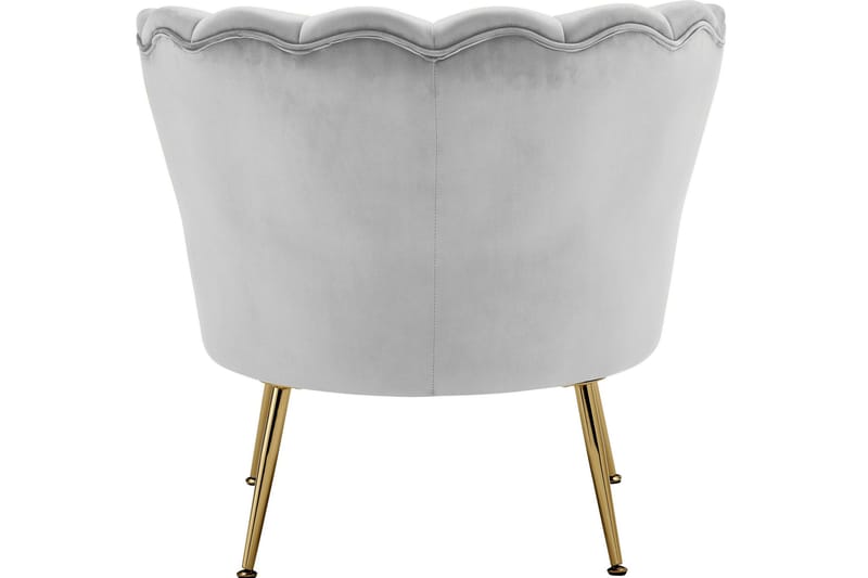 Loungenojatuoli Hornetan - Harmaa - Huonekalut - Tuoli & nojatuoli - Nojatuoli & lepotuoli - Samettinojatuoli