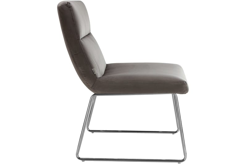 Loungenojatuoli Sentauni - Harmaa - Huonekalut - Tuoli & nojatuoli - Nojatuoli & lepotuoli - Samettinojatuoli