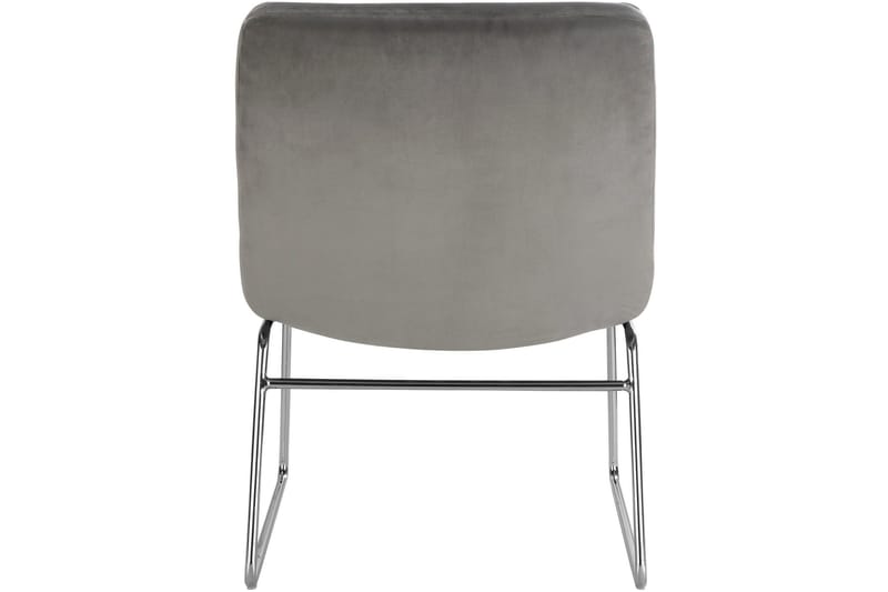 Loungenojatuoli Sentauni - Harmaa - Huonekalut - Tuoli & nojatuoli - Nojatuoli & lepotuoli - Samettinojatuoli