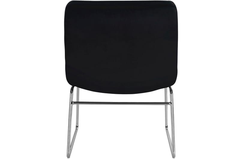 Loungenojatuoli Sentauni - Musta - Huonekalut - Tuoli & nojatuoli - Nojatuoli & lepotuoli - Samettinojatuoli