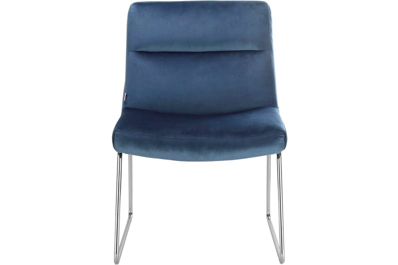 Loungenojatuoli Sentauni - Sininen - Huonekalut - Tuoli & nojatuoli - Nojatuoli & lepotuoli - Samettinojatuoli