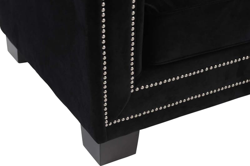 Nojatuoli Cloude - Violetti - Huonekalut - Tuoli & nojatuoli - Nojatuoli & lepotuoli - Samettinojatuoli