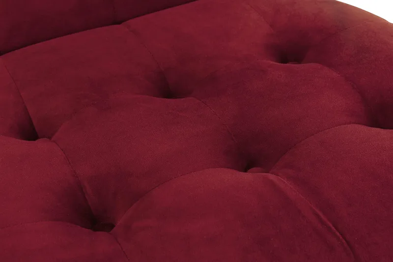 Nojatuoli Treni Sametti - Punainen/Musta - Huonekalut - Tuoli & nojatuoli - Nojatuoli & lepotuoli - Samettinojatuoli