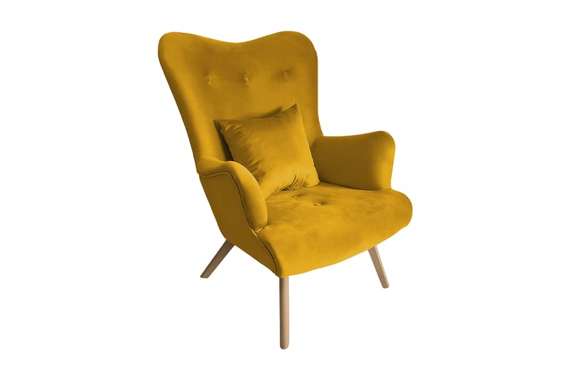 Nojatuoli Witolin, Sametti/Keltainen