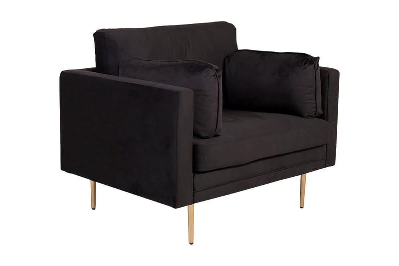 Samettinojatuoli Boom, Musta